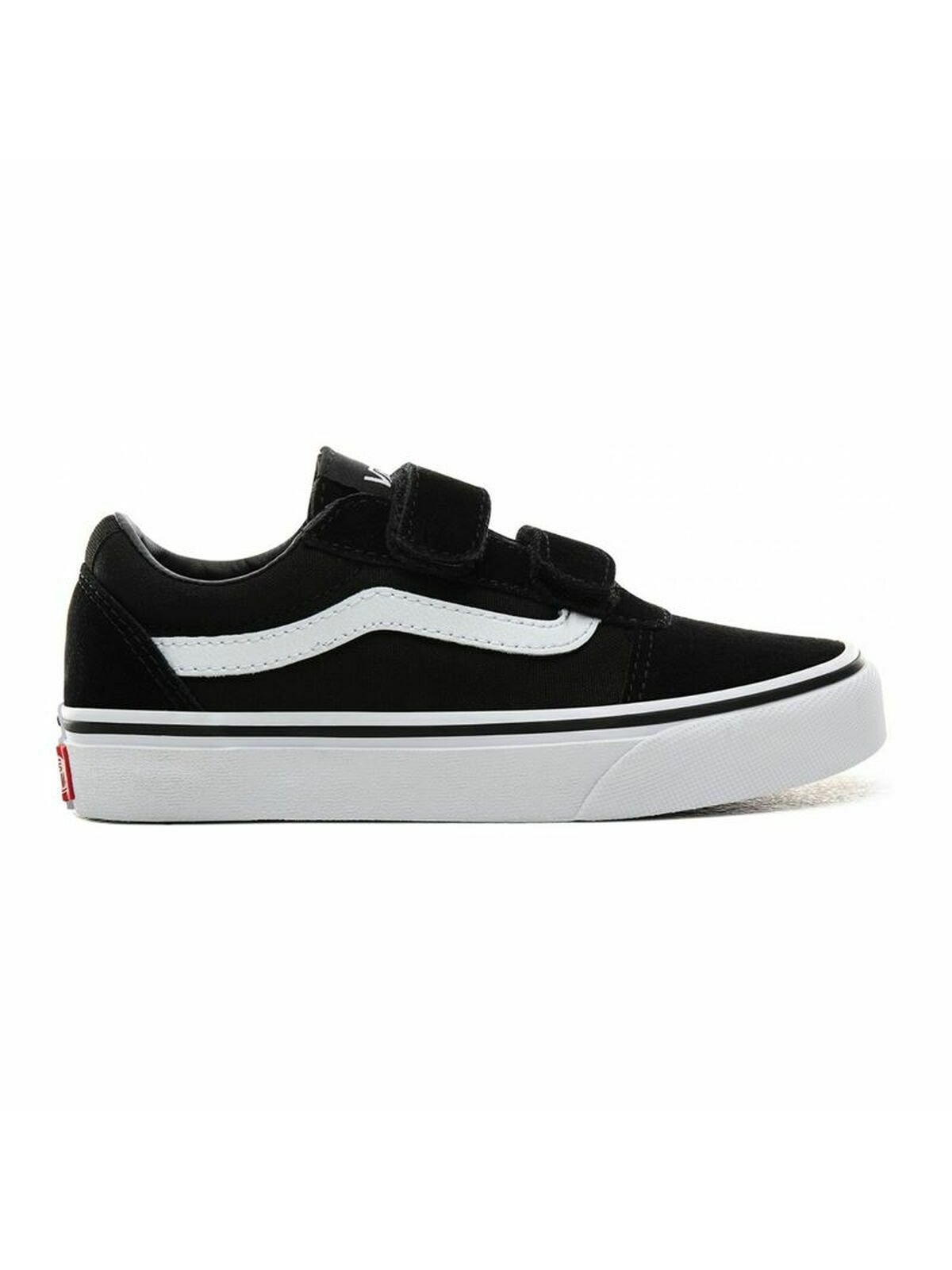 Chaussures casual enfant Vans Ward V Noir Velcro