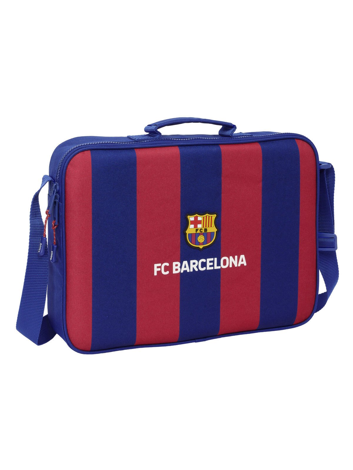 Cartable F.C. Barcelona 24/25 Bordeaux Blue marine 38 x 28 x 6 cm Portefeuille