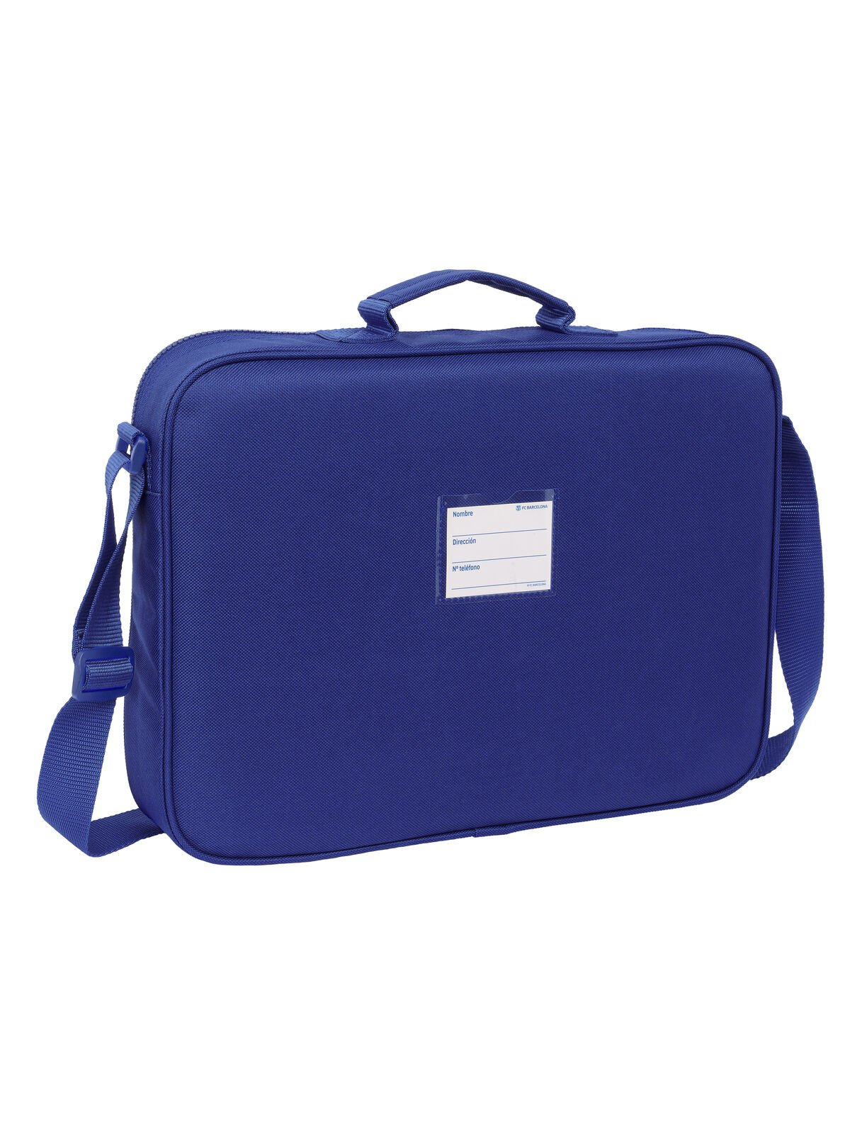 Cartable F.C. Barcelona 24/25 Bordeaux Blue marine 38 x 28 x 6 cm Portefeuille