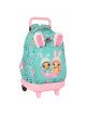Cartable NaNaNa Surprise Bunny Rose Turquoise 33 x 45 x 22 cm